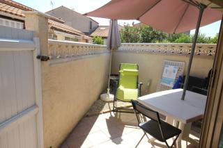 villa 3 chambres 6 couchages, cuisine climatisée, petite terrasse, résidence sécurisée piscine commune 400m de la mer LRJP50 - Portiragnes - 9