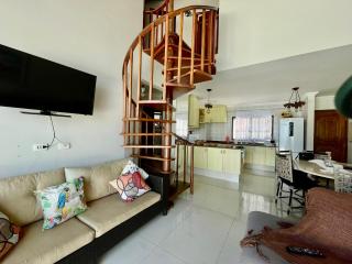 LINDA COBERTURA DUPLEX, PÉ NA AREIA,VISTA LINDA. - Caraguatatuba - 4