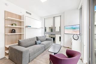 Ocean View Downtown 1 Bedroom Condo Pool and Fitness - Miami - 0