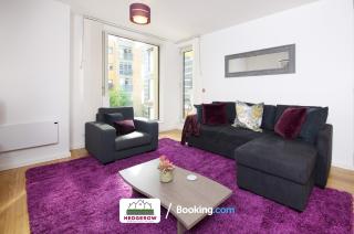 Exclusive Deals on Modern 2 -Bed 2-Bath Central CITY 122 High Street Flat for Movers & Pros by Hedgerow - Manchester - 7