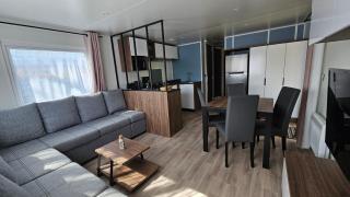 Grand mobil home N°831 tout confort 2ch dans camping 4* - Gastes - 9