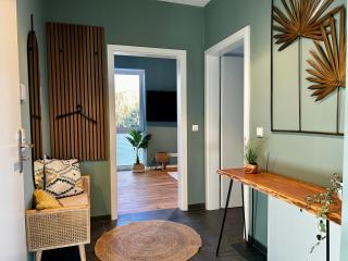 LITELIVING Cozy Suite - Sauna - Balkon - Parken - BBQ - Modern & Gemütlich - 4