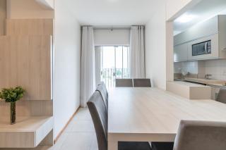 Apto em Barra Velha 340m da PRAIA com SACADA com CHURRASQUEIRA, AR CONDICIONADO WI-FI, PISCINA, PORTARIA 24h, ACADEMIA MINI MERCADO e vaga de GARAGEM - 8