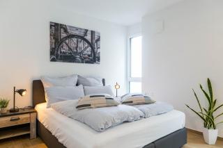 living TIMELESS- Happy Living Bodensee direkt am See mit Billard, Parkplatz und Balkon für bis zu 6 Personen - Friedrichshafen - 9