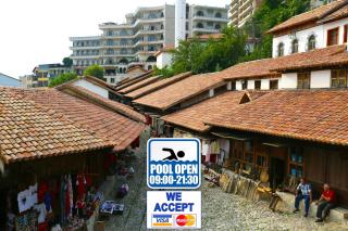 Hotel PANORAMA Kruje view on the castle and the old town - 1