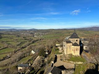 L’échappée belle, vue panoramique sur la campagne - Saint-Saturnin-de-Lenne - 8