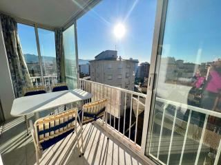 Studio climatisé, 400m plage, parking privé et WIFI - Roses - 8