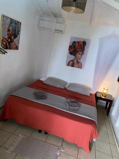 Villa Palma avec vue mer et piscine privée location Domaine de la Pointe Batterie à Deshaies - 1