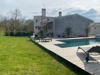 2 chambres dans villa avec spa et piscine - Idron - 1