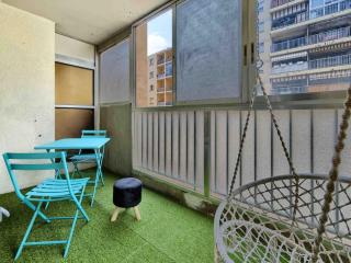 1 min to beach bedroom flat with 2 AC and parking in summer - Niza - 8