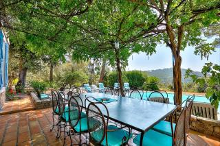 Villa Provençale avec 2 maisons d'amis ,piscine ,Jacuzzi ,vue mer - La Roquette-sur-Siagne - 8