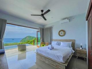 Ocean Wave Lombok - 4 BR infinity pool villa - Selong Belanak - 4
