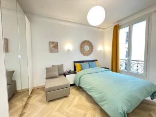 PARIS-ALESIA Super appartement 2 pièces de 39m2 - très cosy pour 1 - 5 personnes totalement refait à NEUF -ENTIRE APARTMENT LUXURIOUS AND WARM -PARIS ALESIA 14ème - Proche Aéroport Paris-Orly - Parc des Expositions Porte de Versailles FREE WIFI GRATUIT - París - 0
