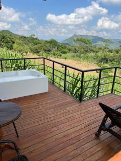 Romantic Glamping for 2 in the Mountain Access with 4x4 or motorbike only - Villeta - 5