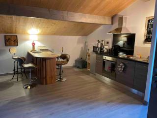 Loft ravissant avec spa nordique - Enveitg - 9