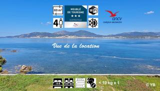 Un balcon sur la mer - Duplex 60 m2 - Chambres à l'étage - Pieds dans l'eau - Accès plage sans route à traverser - 0