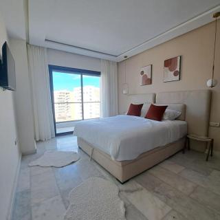 Appartement Standing- 2 min Gare TGV - 2 min Plage - Tanger - 1