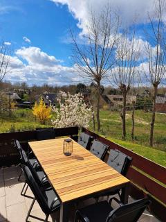 La Maison Fleurie Zonnige vakantiewoning met grote tuin op 2 km van zee - 4
