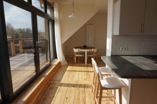 FeWo OG am Fluss mit Balkon - ein himmlischer Ausblick - - 6