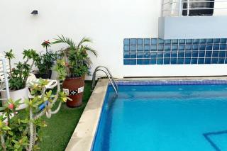 Appartement meublé 3 chambres salon avec piscine jardin au virage - Dakar - 0
