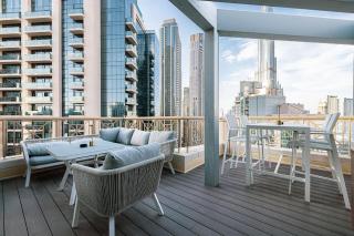 The Signature Burj Khalifa View Residence with Terrace - Dubai - 7