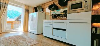 Ferienwohnungen Wolf- Studio Zimmer mit Bergblick - 2