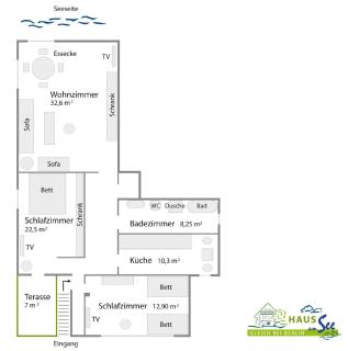 Appartement in Zeuthen mit Kleiner Terrasse - Zeuthen - 8