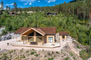 Furuheim Lodge, 4 seizoenen vakantiehuis met fantastisch uitzicht - Vradal - 0
