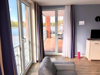 Apartment 8 "MEERZEIT" Blickrichtung Innenstadt Binnenhafen West - Eckernförde - 2