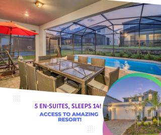 5 En-Suites Close to Disney WI105 - 0