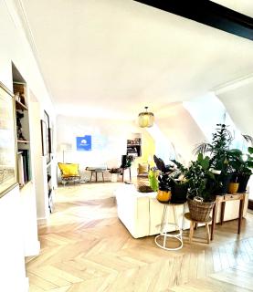 Appartement cosy à Paris 130 m² avec projecteur ! - Parijs - 7