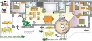 Komfortables Appartement mit privatem Pool - Balatonföldvár - 8