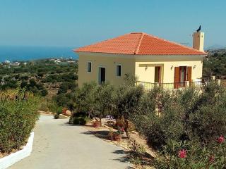 Villa Farangi freistehend mit Pool und herrlichem Blick auf die Hügel und das Mittelmeer - Somatás - 3