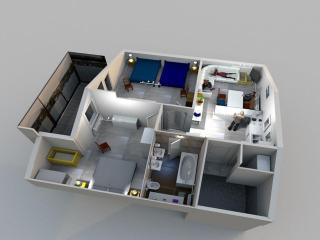 Wunderschöne klimatisierte Wohnung in Weidach - - 6