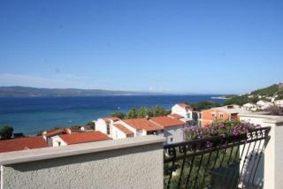 Gästezimmer für zwei Erwachsene und einem Kind mit Balkon und frontalem Meerblick - Duće - 8