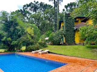 Casa Toscana com piscina a 10min do Capivari - Campos do Jordão - 0