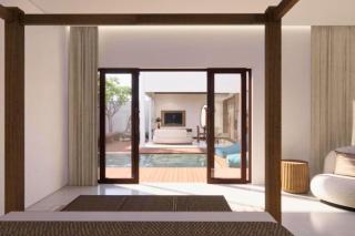 De'Boring 2 BR Private Pool Villa With Garden View NE62 - Canggu - 5