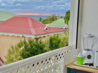 Guadeloupe- Saint-François- Résidence Anse des Rochers - Appartement quart de villa étage - vue mer- 4 personnes - Lit bébé sur demande - Citerne et wifi privés -Animaux ok-Accès plage direct -Apnée bien-être expérience sur demande avec instructeur AIDA - - Saint-François - 7