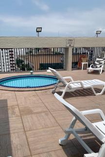 Flat 406A com piscina - São Vicente - 6