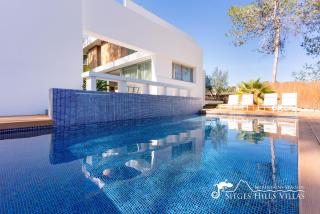 Stunning Villa Angeles with Private Pool and AC close to Sitges - Olivella - 6