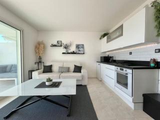 Studio 3 étoiles vue mer - terrasse - plage - Vallauris - 6