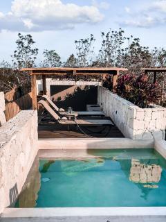 Jungle Boho Designer Apart 11 w50 off access Hotel Bardo - Tulum - 6