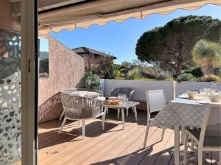 Charmant T2 climatisé avec piscine, terrasse, parking et Wi-Fi - 4 couchages, Le Lavandou - FR-1-251-540 - Le Lavandou - 0