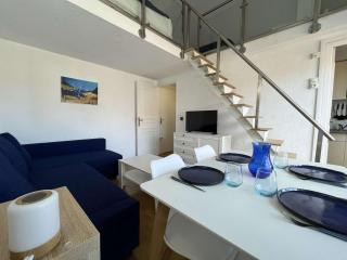 Studio mezzanine 4 pers, climatisé, centre Gruissan - FR-1-229-879 - Gruissan - 7
