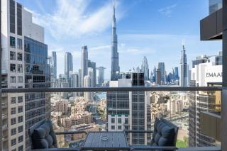 Luxurious Studio in Elite with Burj Khalifa View - Dubai - 6