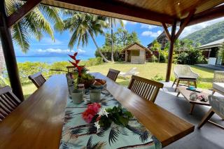 Pae Miti Beach house - white sand beach - Tahiti - 7 people - 5
