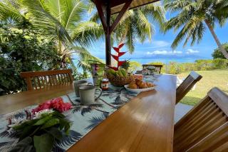 Pae Miti Beach house - white sand beach - Tahiti - 7 people - Punaauia - 9