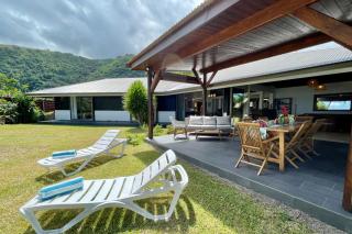 Pae Miti Beach house - white sand beach - Tahiti - 7 people - 4