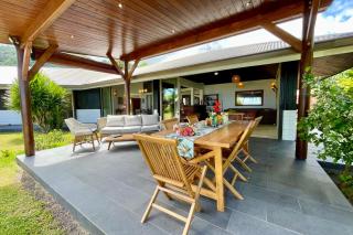 Pae Miti Beach house - white sand beach - Tahiti - 7 people - 3