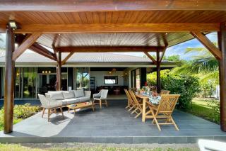 Pae Miti Beach house - white sand beach - Tahiti - 7 people - 7